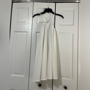 Zara white dress